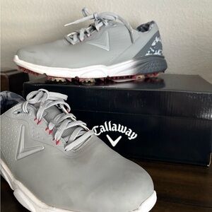 Callaway Gray Golf Shoes - Wide Fit